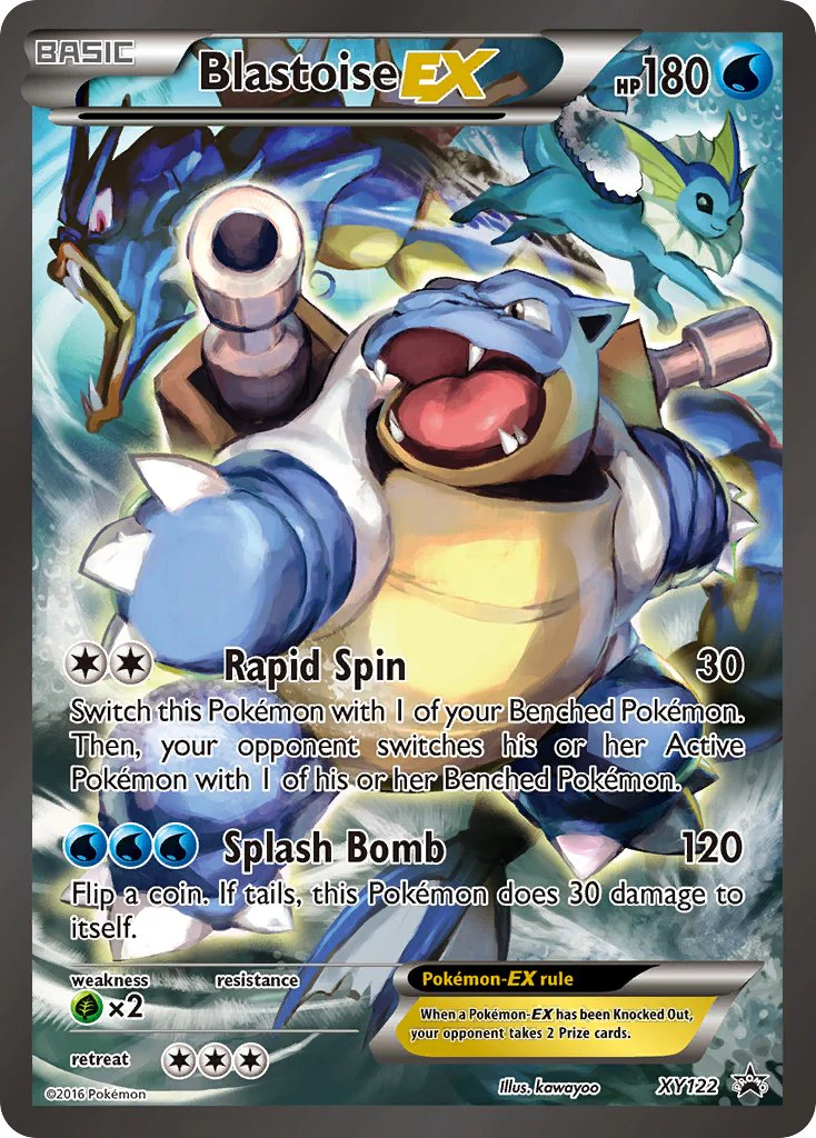 XY Black Star Promos 122 Blastoise-EX