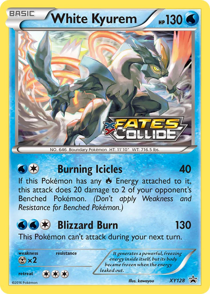 XY Black Star Promos 128 White Kyurem