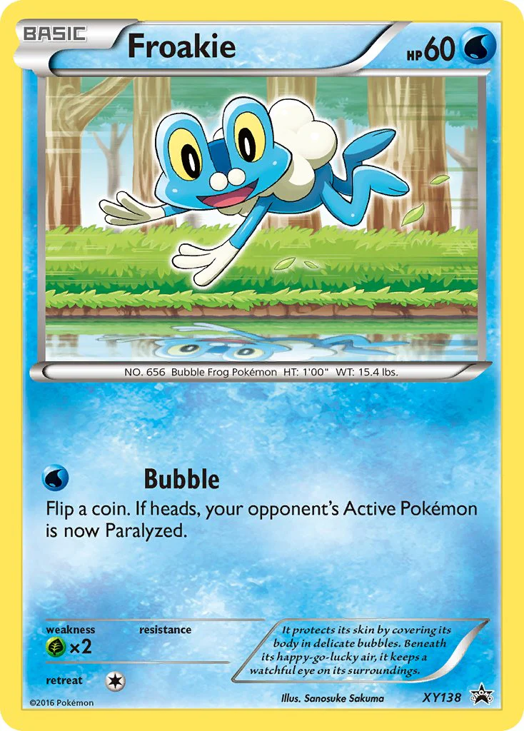 XY Black Star Promos 138 Froakie