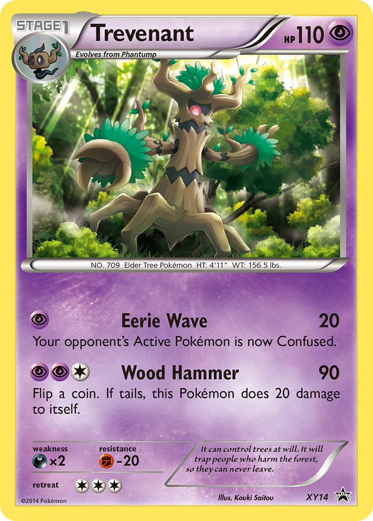XY Black Star Promos 014 Trevenant