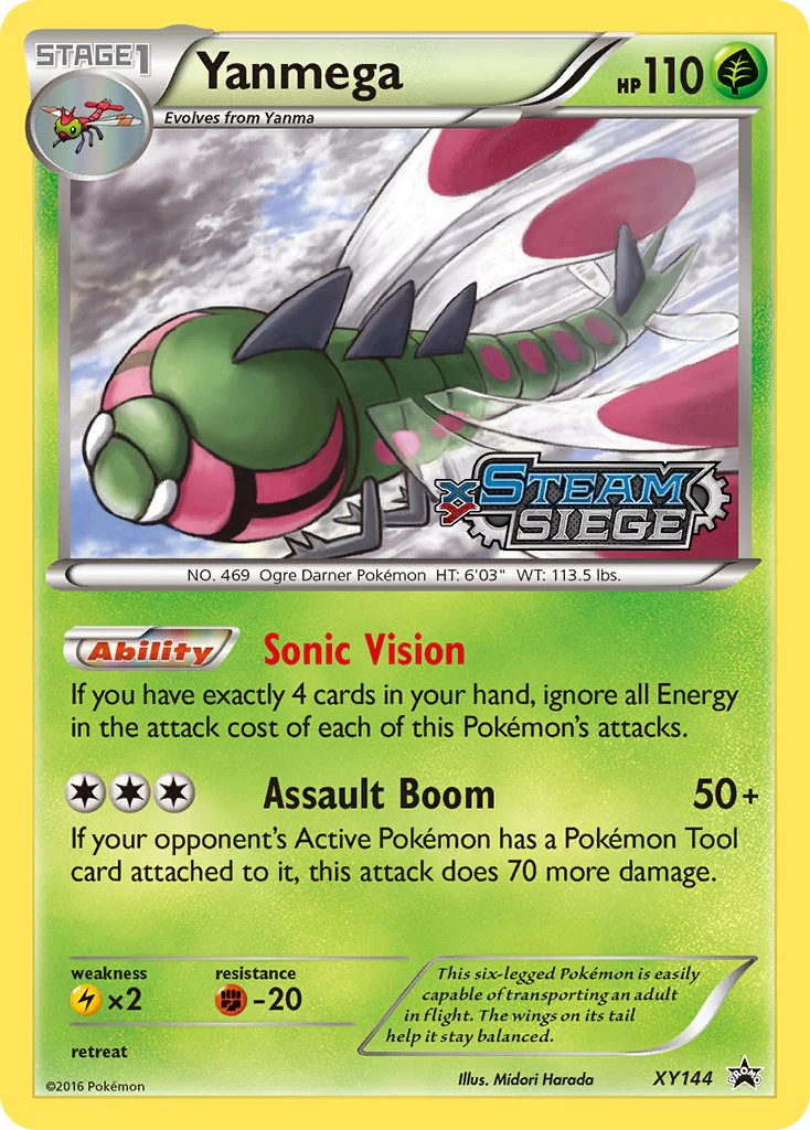 XY Black Star Promos 144 Yanmega