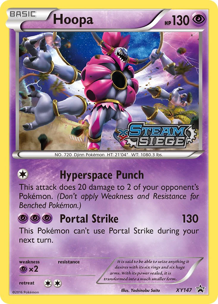 XY Black Star Promos 147 Hoopa