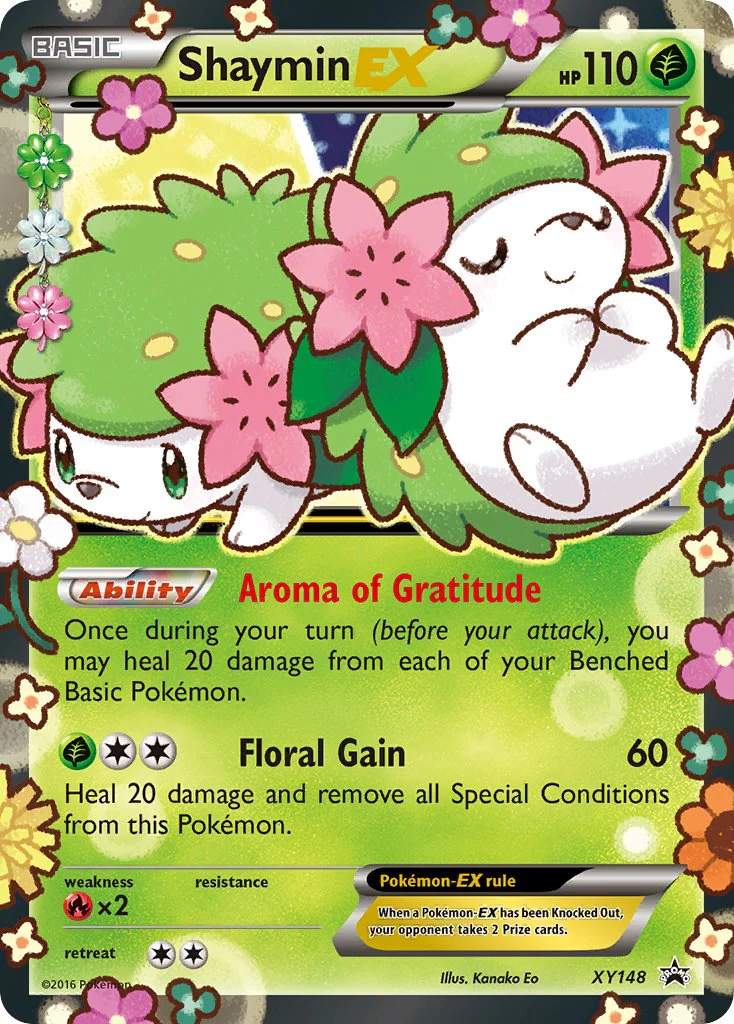 XY Black Star Promos 148 Shaymin-EX