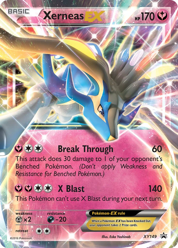 XY Black Star Promos 149 Xerneas-EX