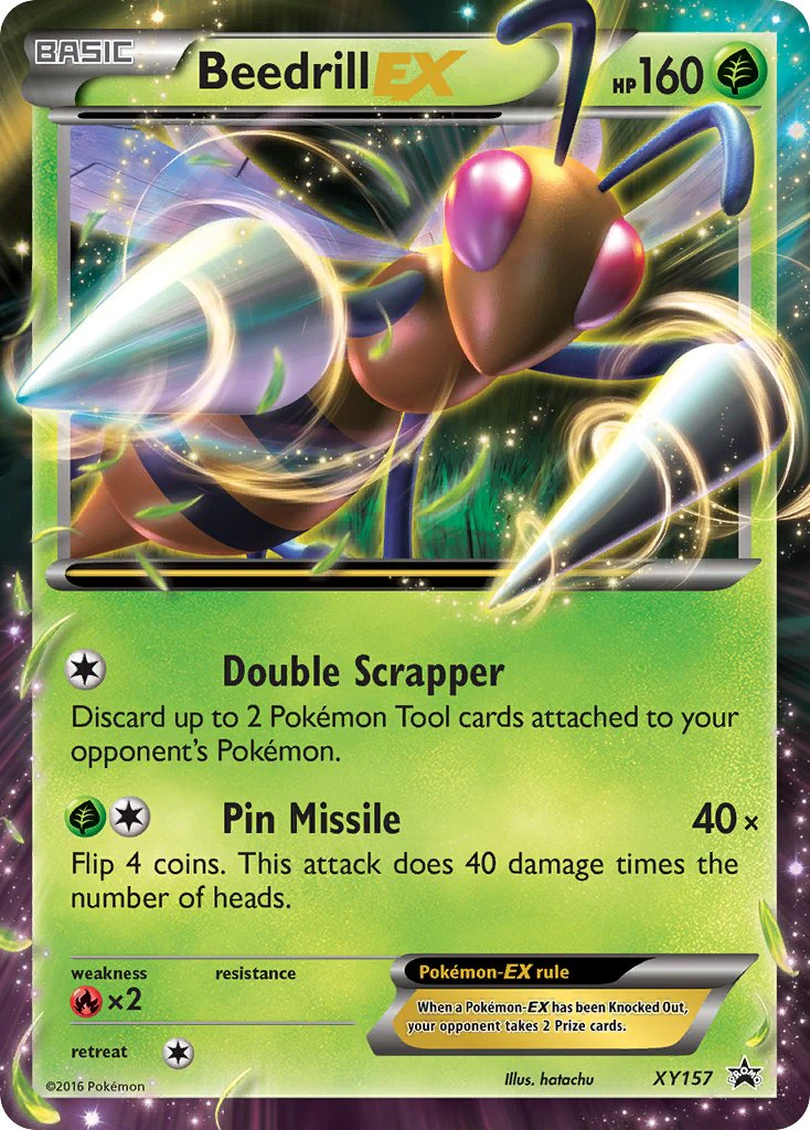 XY Black Star Promos 157 Beedrill-EX