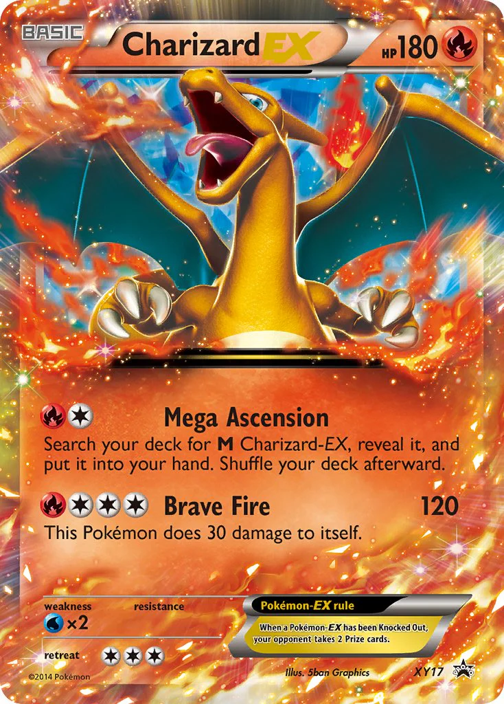 XY Black Star Promos 017 Charizard-EX