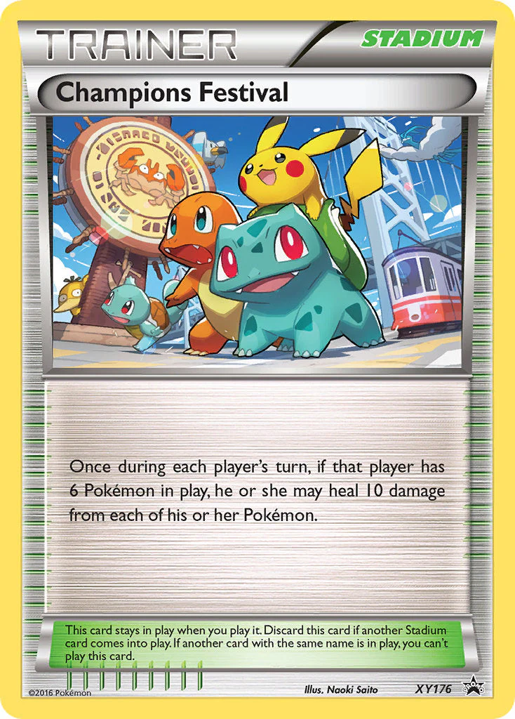 XY Black Star Promos 176 Champions Festival