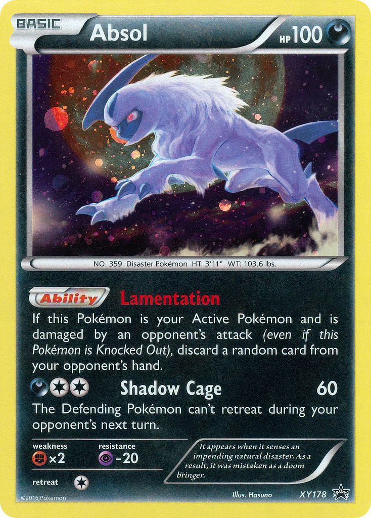 XY Black Star Promos 178 Absol