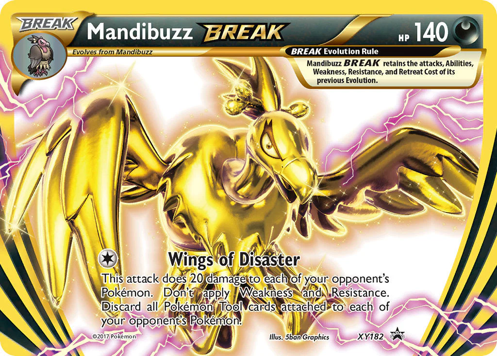 XY Black Star Promos 182 Mandibuzz BREAK