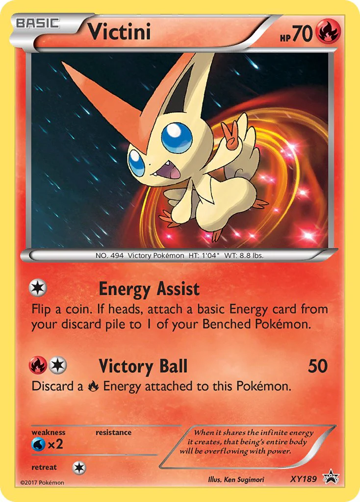 XY Black Star Promos 189 Victini