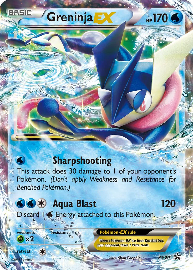 XY Black Star Promos 020 Greninja-EX
