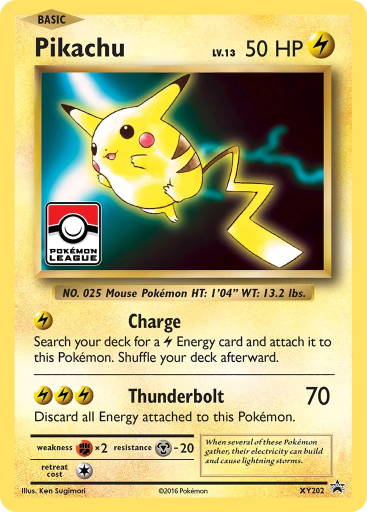 XY Black Star Promos 202 Pikachu