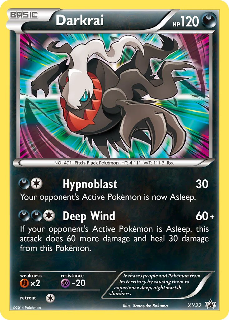 XY Black Star Promos 022 Darkrai