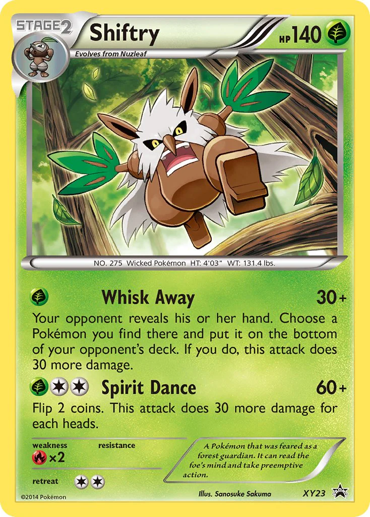 XY Black Star Promos 023 Shiftry