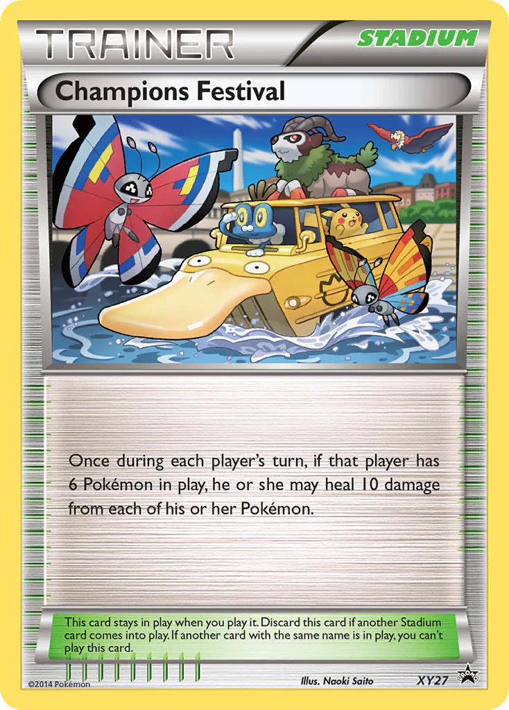 XY Black Star Promos 027 Champions Festival
