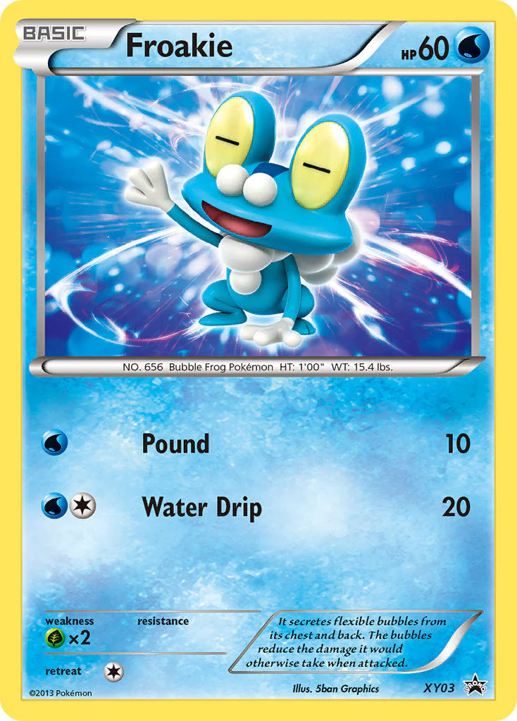 XY Black Star Promos 003 Froakie