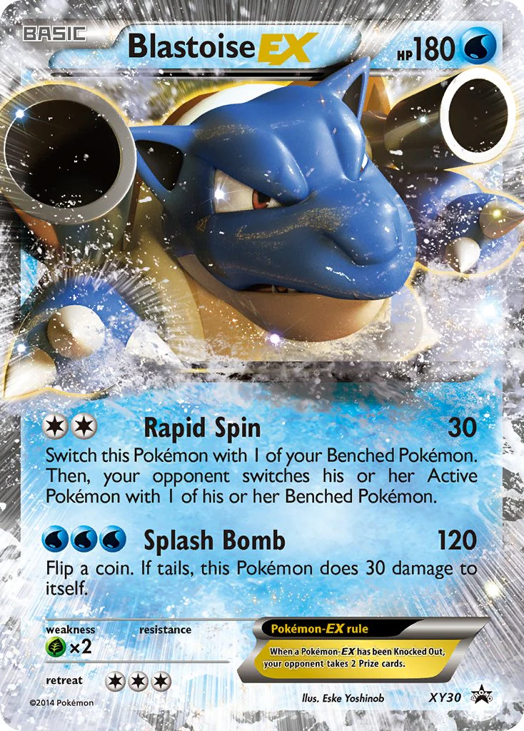 XY Black Star Promos 030 Blastoise-EX