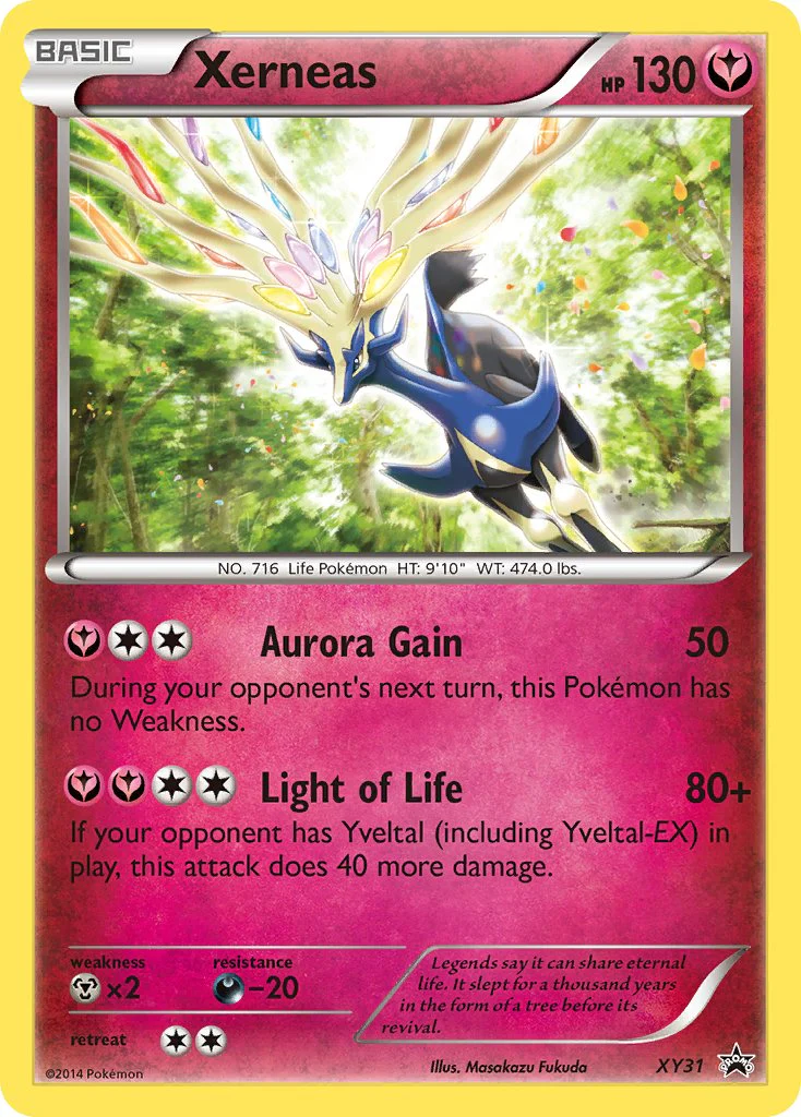 XY Black Star Promos 031 Xerneas