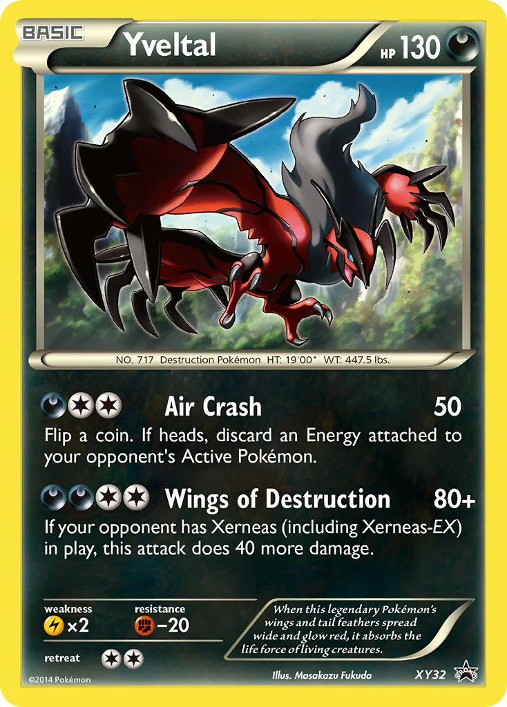 XY Black Star Promos 032 Yveltal