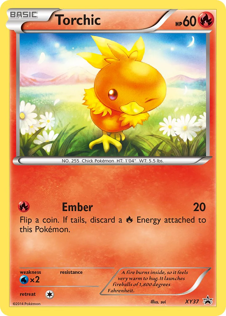 XY Black Star Promos 037 Torchic