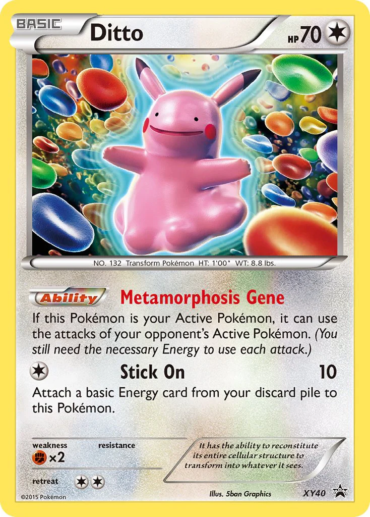 XY Black Star Promos 040 Ditto