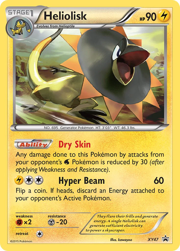 XY Black Star Promos 047 Heliolisk