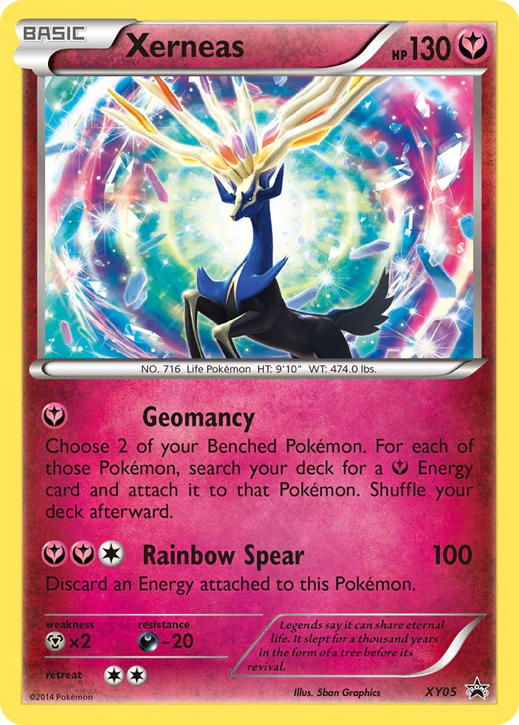 XY Black Star Promos 005 Xerneas
