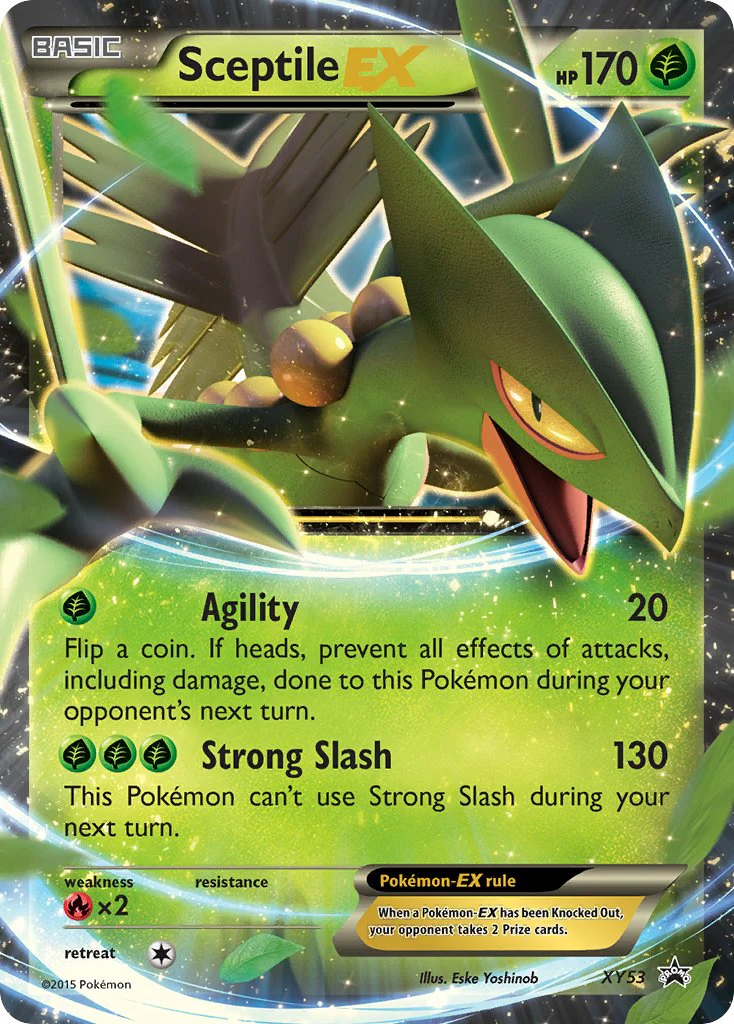 XY Black Star Promos 053 Sceptile-EX