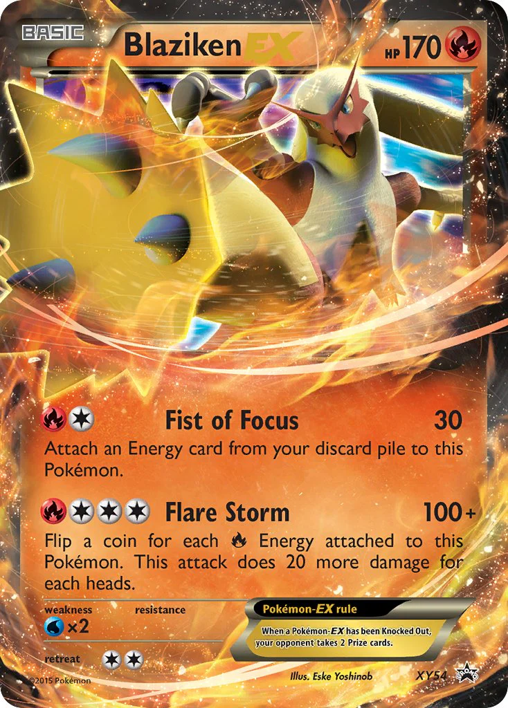XY Black Star Promos 054 Blaziken-EX