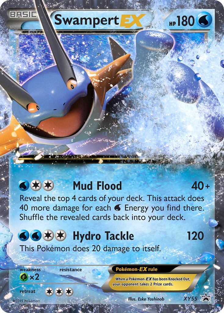 XY Black Star Promos 055 Swampert-EX