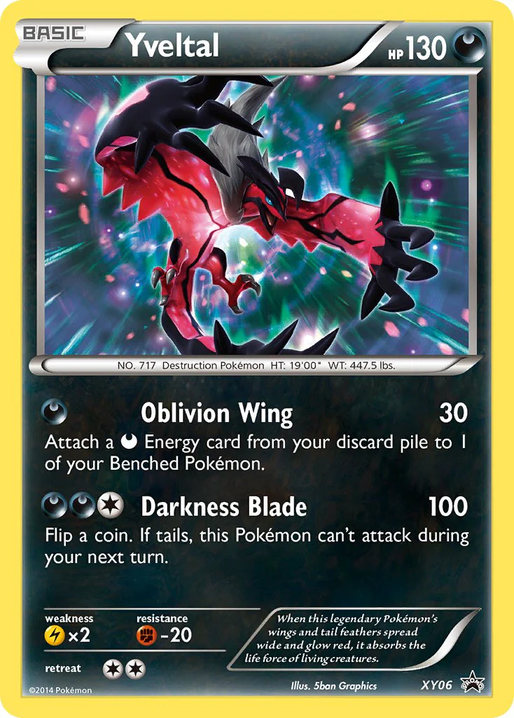 XY Black Star Promos 006 Yveltal