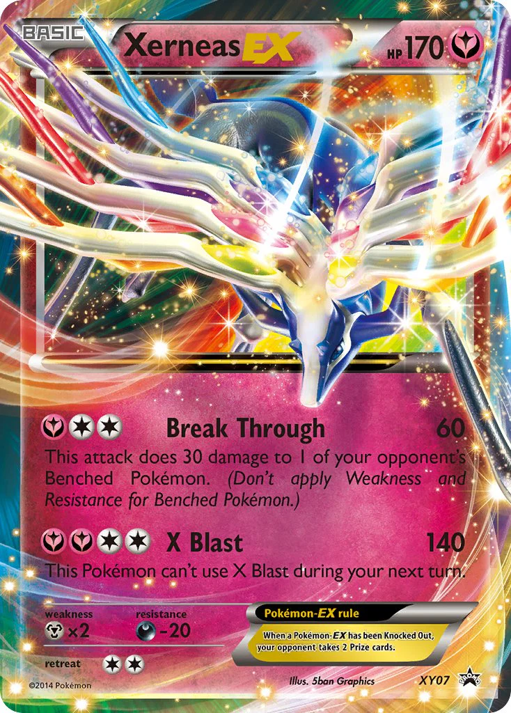 XY Black Star Promos 007 Xerneas-EX