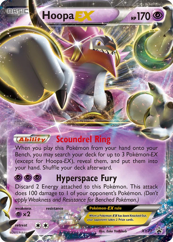 XY Black Star Promos 071 Hoopa-EX