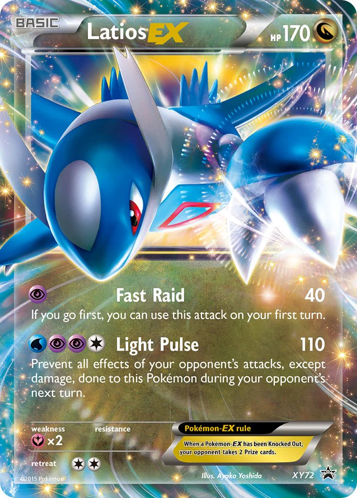 XY Black Star Promos 072 Latios-EX