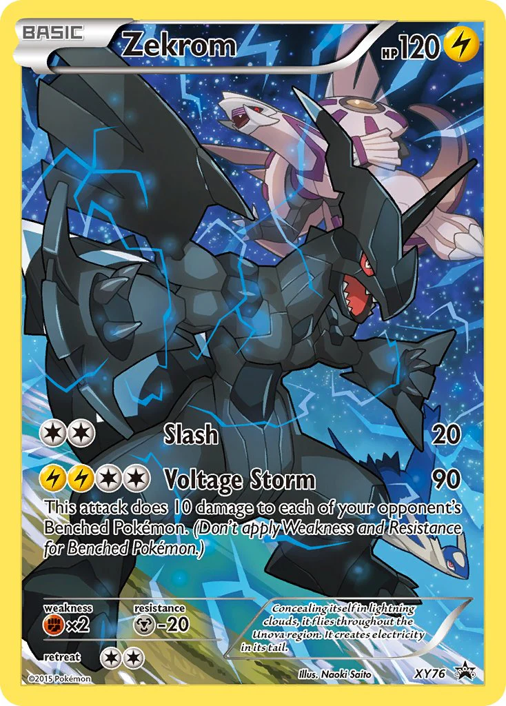 XY Black Star Promos 076 Zekrom