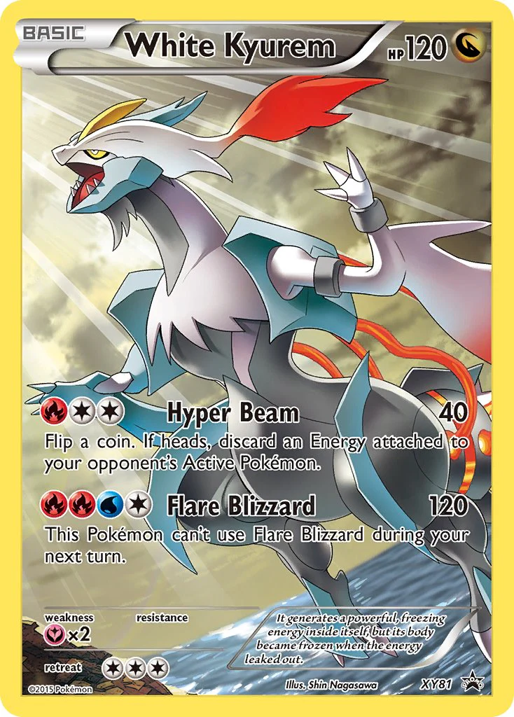 XY Black Star Promos 081 White Kyurem