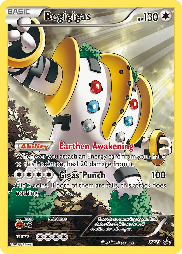 XY Black Star Promos 082 Regigigas