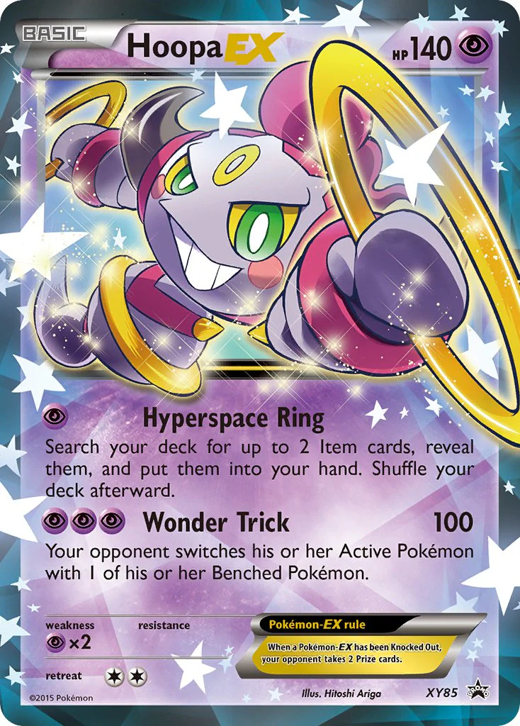 XY Black Star Promos 085 Hoopa-EX