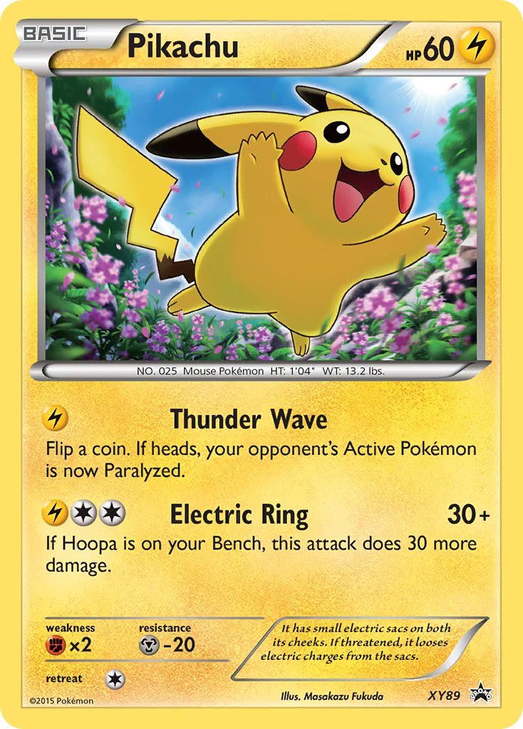 XY Black Star Promos 089 Pikachu