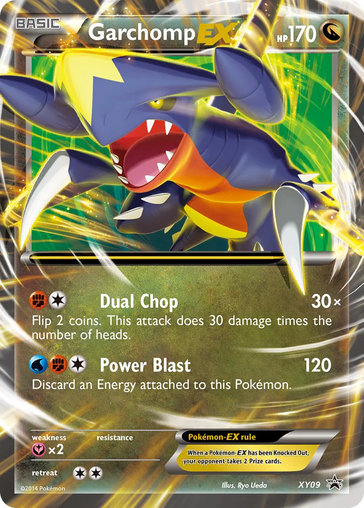 XY Black Star Promos 009 Garchomp-EX