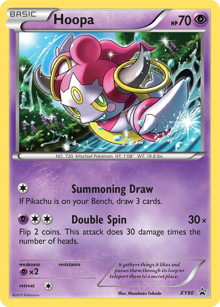 XY Black Star Promos 090 Hoopa