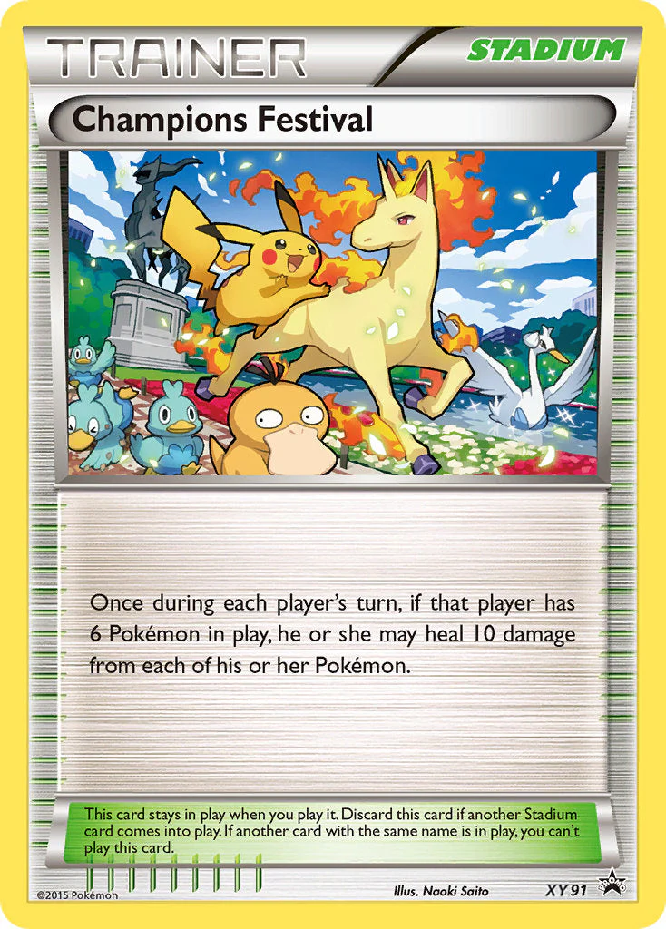 XY Black Star Promos 091 Champions Festival