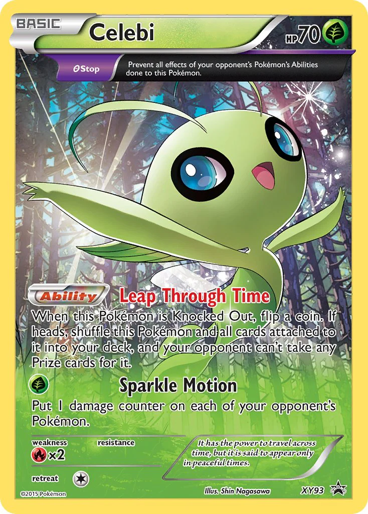 XY Black Star Promos 093 Celebi