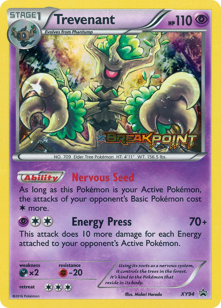 XY Black Star Promos 094 Trevenant