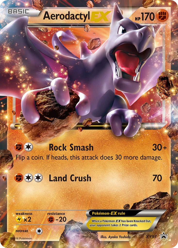 XY Black Star Promos 097 Aerodactyl-EX