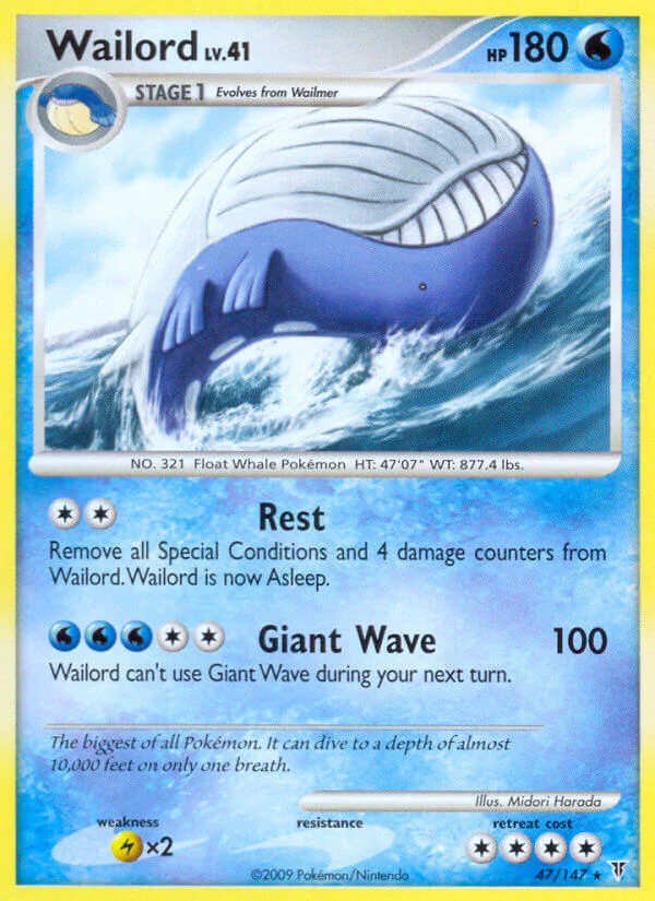 Supreme Victors 047 Wailord