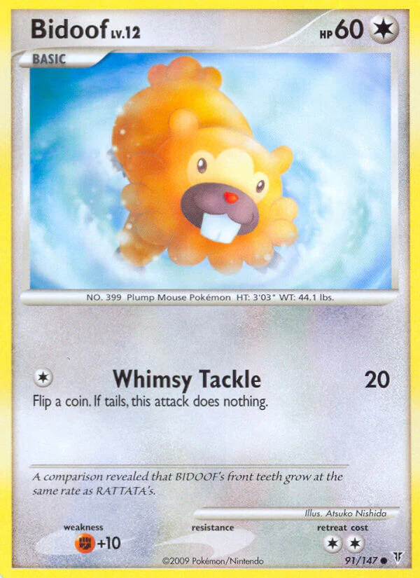 Supreme Victors 091 Bidoof