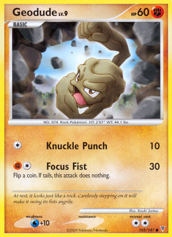 Supreme Victors 105 Geodude