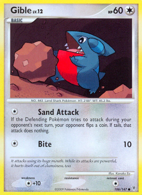 Supreme Victors 106 Gible