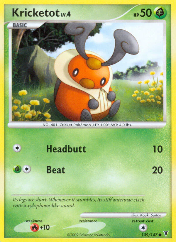 Supreme Victors 109 Kricketot